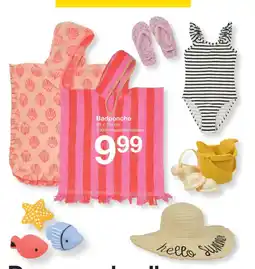 Zeeman Badponcho aanbieding