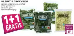 Coop KLEINTJE GROENTEN aanbieding