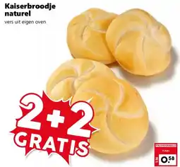 Coop Kaiserbroodje naturel aanbieding