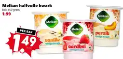Coop Melkan halfvolle kwark aanbieding