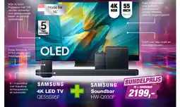 EP EP:Bundel Samsung QE55S95F 4K OLED TV + HW-Q930F Soundbar aanbieding