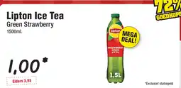 Budget Food Lipton Ice Tea Green Strawberry aanbieding