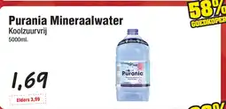 Budget Food Purania Mineraalwater Koolzuurvrij aanbieding