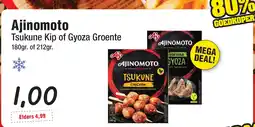 Budget Food Ajinomoto Tsukune Kip of Gyoza Groente aanbieding