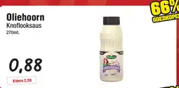 Budget Food Oliehoorn Knoflooksaus aanbieding