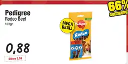 Budget Food Pedigree Rodeo Beef aanbieding