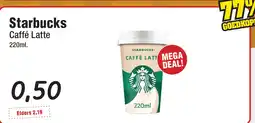 Budget Food Starbucks Caffé Latte aanbieding