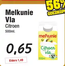 Budget Food Melkunie Vla Citroen aanbieding