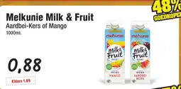 Budget Food Melkunie Milk & Fruit aanbieding