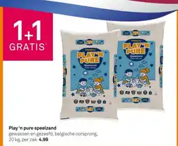 Karwei Play 'n pure speelzand aanbieding