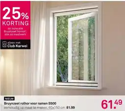 Karwei Bruynzeel rolhor voor ramen S500 aanbieding