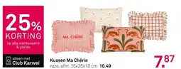 Karwei Kussen Ma Chérie aanbieding