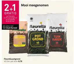 Karwei Fleurella potgrond aanbieding