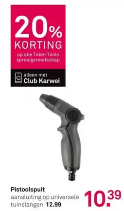Karwei Pistoolspuit aanbieding