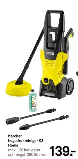 Karwei Kärcher hogedrukreiniger K3 Home aanbieding