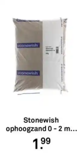 Karwei Stonewish ophoogzand 0-2 m aanbieding