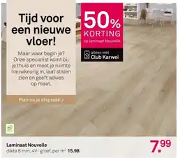 Karwei Laminaat Nouvelle aanbieding