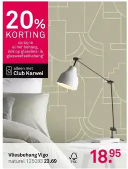 Karwei Vliesbehang Vigo aanbieding