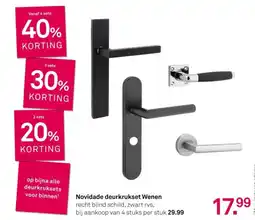 Karwei Novidade deurkrukset Wenen aanbieding