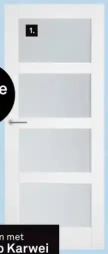 Karwei Deur Floor stomp aanbieding