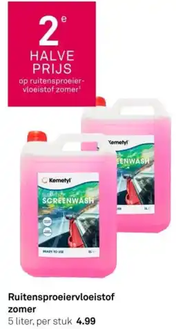 Karwei Ruitensproeiervloeistof zomer aanbieding