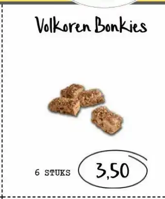 Bakkerij 't Stoepje Volkoren Bonkies aanbieding