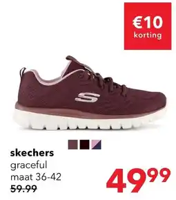 Scapino Skechers graceful aanbieding