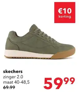 Scapino Skechers zinger 2.0 aanbieding