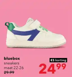 Scapino Bluebox sneakers aanbieding