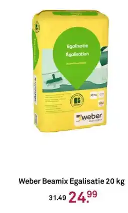 Karwei Weber Beamix Egalisatie aanbieding
