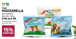Ekoplaza Züger mozza vella aanbieding