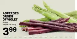 Ekoplaza Asperges groen of violet aanbieding