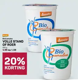 Ekoplaza Biocumulus volle stand of roer aanbieding
