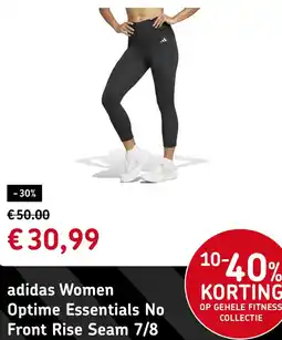Sport 2000 Adidas Women Optime Essentials No Front Rise Seam 7/8 aanbieding