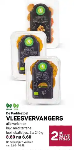 Ekoplaza De Paddestoel Vleesvervangers aanbieding