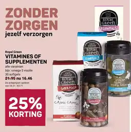 Ekoplaza Royal green vitamines of supplementen aanbieding