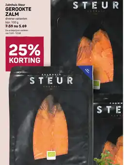 Ekoplaza Zalmhuis steur gerookte zalm aanbieding