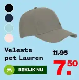 Welkoop Veleste pet Lauren aanbieding