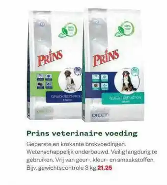 Welkoop Prins Veterinaire Voeding aanbieding