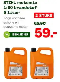 Welkoop STIHL motomix 1:50 brandstof aanbieding