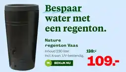 Welkoop Nature regenton Vaas aanbieding