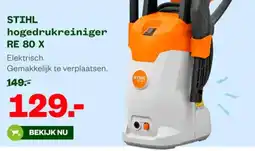 Welkoop STIHL hogedrukreiniger RE 80 X aanbieding