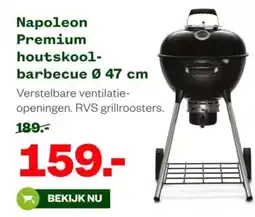 Welkoop Napoleon Premium houtskoolbarbecue aanbieding