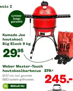 Welkoop Weber Master-Touch houtskoolbarbecue aanbieding