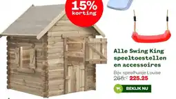 Welkoop Alle Swing King speeltoestellen en accessoires aanbieding