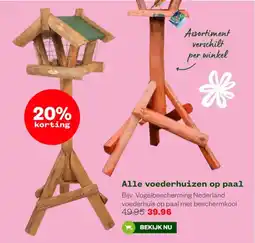 Welkoop Alle voederhuizen op paal aanbieding