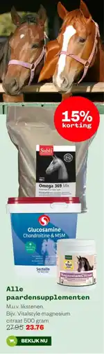 Welkoop Alle paardensupplementen aanbieding