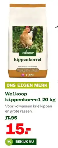 Welkoop Welkoop kippenkorrel aanbieding