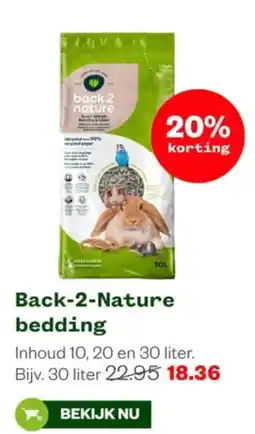 Welkoop Back-2-Nature bedding aanbieding
