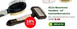 Welkoop Alle Beeztees honden of kattenborstels aanbieding